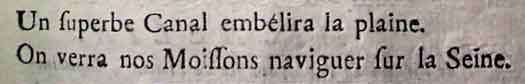 Extrait d'un poème de Michelin / Bibliothèque de Provins