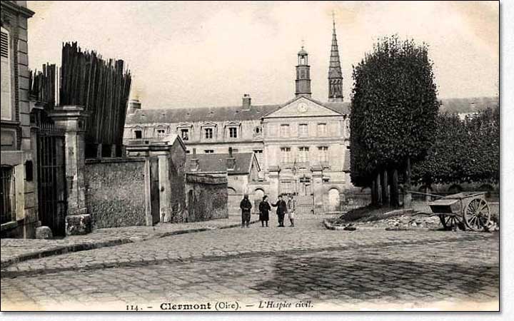 CPA Hospice civl de Clermont