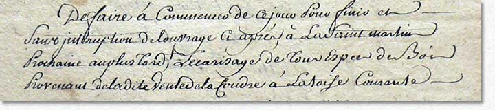Minutes du notaire Baticle, la Chapelle Gauthier AD77 273 E 23
