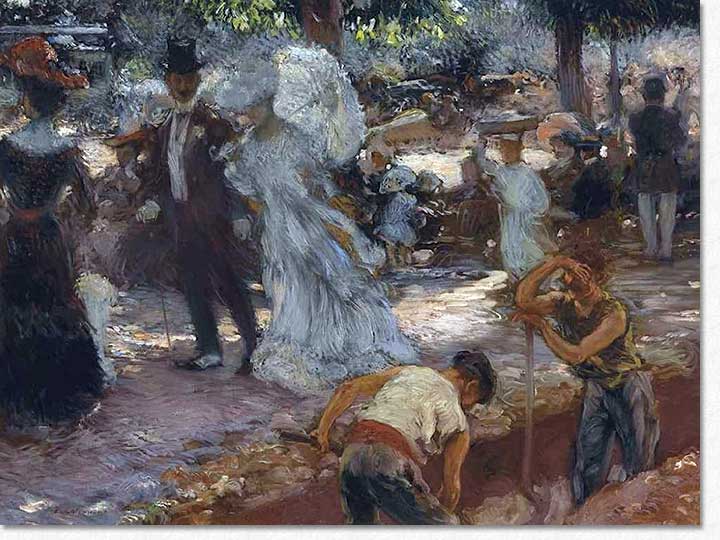Gaston de la Touche 1854/1913 La promenade