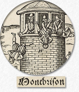 détail : La Prinse de la ville de Montbrison au pays de Forest au mois de juillet 1562. Archives départementales de la Loire, cote 1 Fi 33