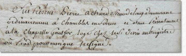 16 septembre 1788 minutes du notaire Baticle Chapelle Gauthier AD77 273 E 23