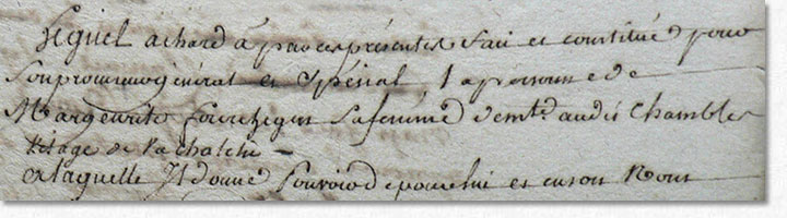 16 septembre 1788 minutes du notaire Baticle Chapelle Gauthier AD77 273 E 23