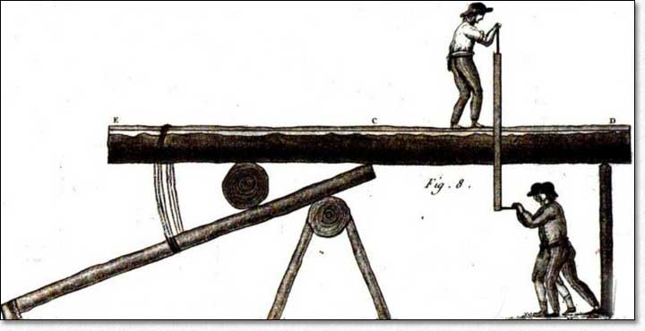 L'art du charpentier, planche 11 figure 8