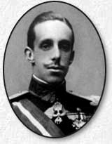 Le roi d'Espagne Alphonse XIII