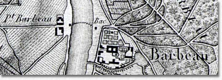 Carte des chasses du Roi 1809 Coll. privée