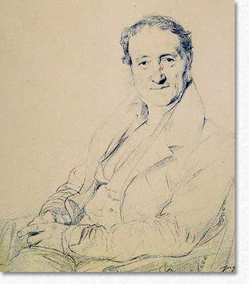 Portrait de monsieur Delorme en 1830 par Ingres / Dpt arts graphiques le Louvre RF 1567