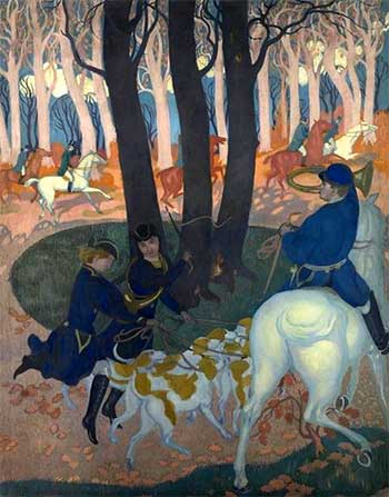 Maurice Denis: la légende de St Hubert