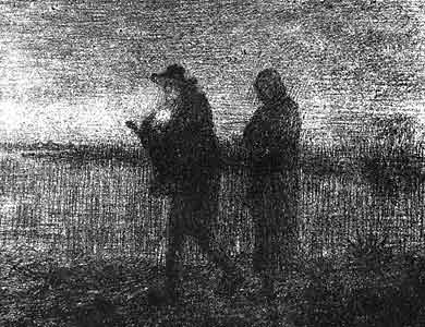 Jean François Millet, la fuite en Egypte