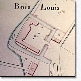 Cadastre original du Châtelet, 1812