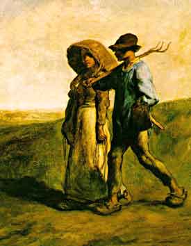 Millet: départ au travail