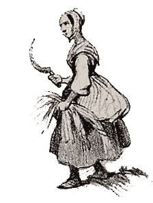 Proverbes en action: il faut semer pour récolter. Musée Carnavalet.