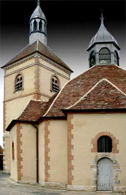l'église St Hubert des Marêts, photo perso l'église St Hubert des Marêts, photo perso