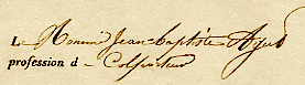 passeport pour l'int&eacute;rieur, 1841, mairie Chapelle Rablais