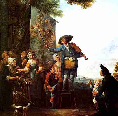 "Le violoneux" Louis Watteau 1785 "Le violoneux" Louis Watteau 1785