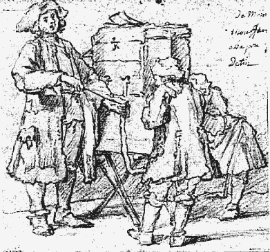 la Curiosité, pierre noire et sanguine, Chardin la Curiosité, pierre noire et sanguine, Chardin