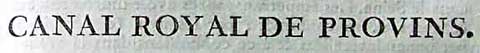 Extrait des lettres patentes 1780