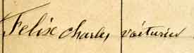 Extrait du registre des voitures attelées