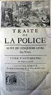 Traité de la Police 1719